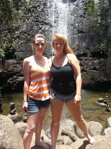 Manoa Falls with the bestie